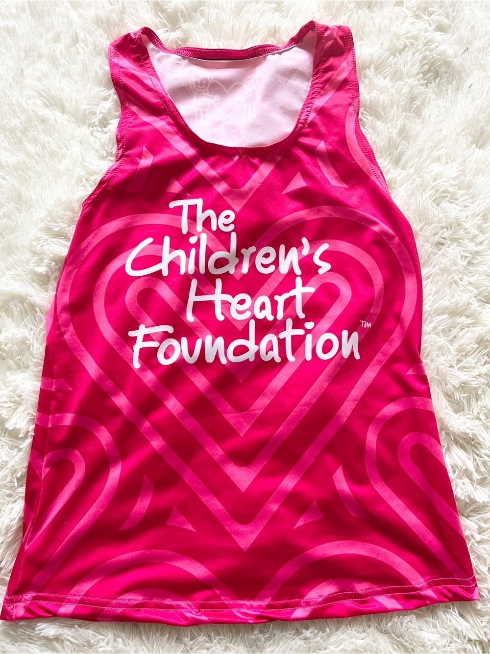 Womens Pink Performance Tank